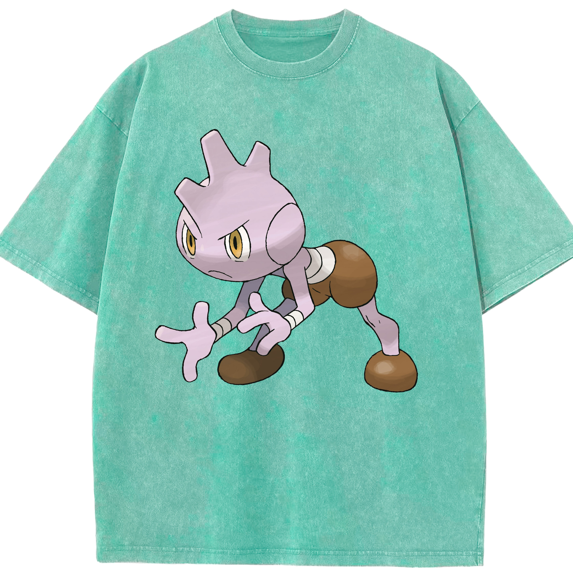 （画像用） ポケットモンスター Pokémon 綿100% ヴィンテージ風 半袖Tシャツ（フロントプリント）